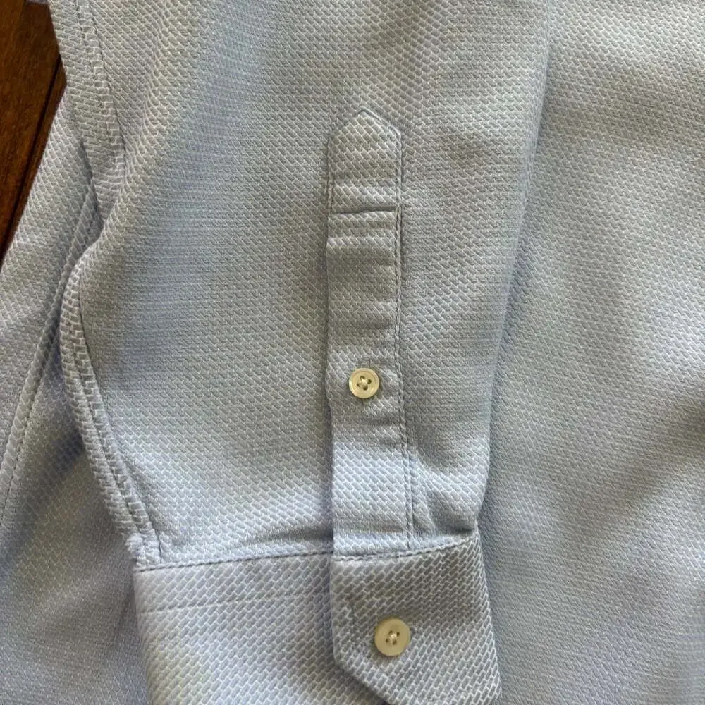 Daniel Cremieux Signature Richard Shirt Men's 16.5/35 Light Blue 100% Cotton - Picture 6 of 12